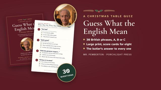 Guess What the English Mean